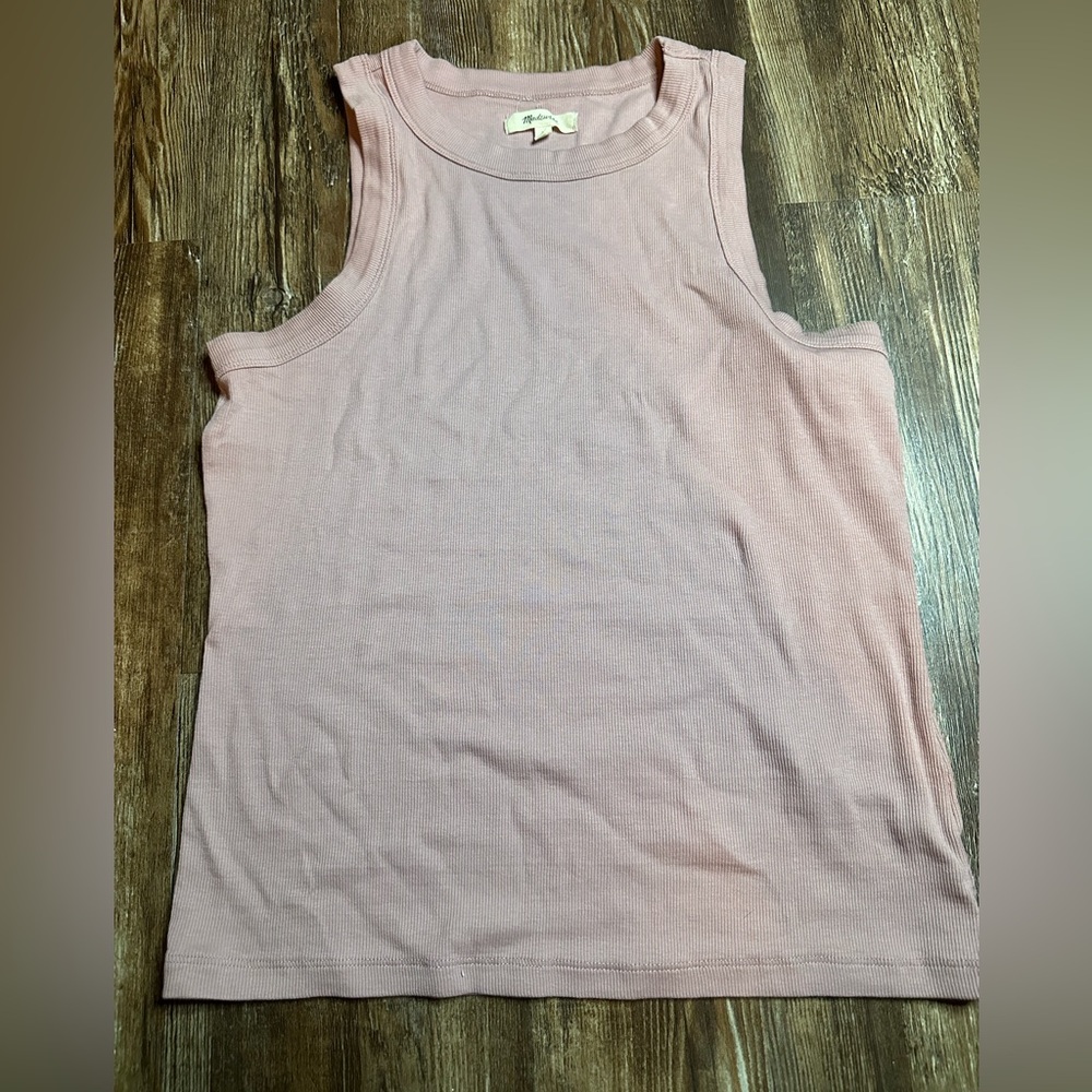Madewell Pink Sleeveless Women's Top